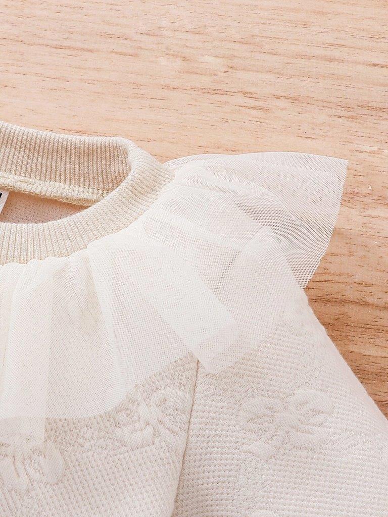 Baby Ruffle Trim Pullover