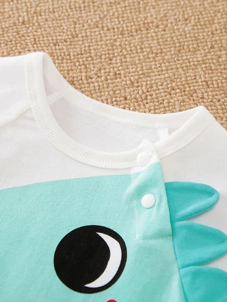 Baby Dinosaur Milk Romper