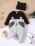 Baby Cartoon Jumpsuit Set