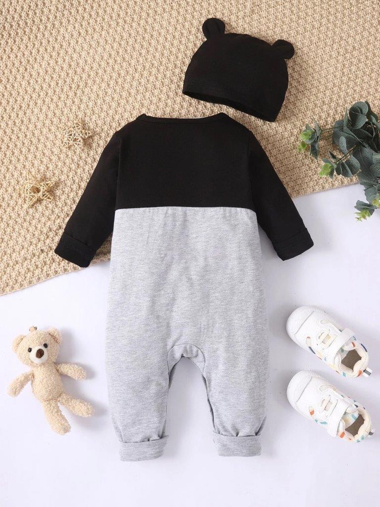 Baby Cartoon Jumpsuit Set