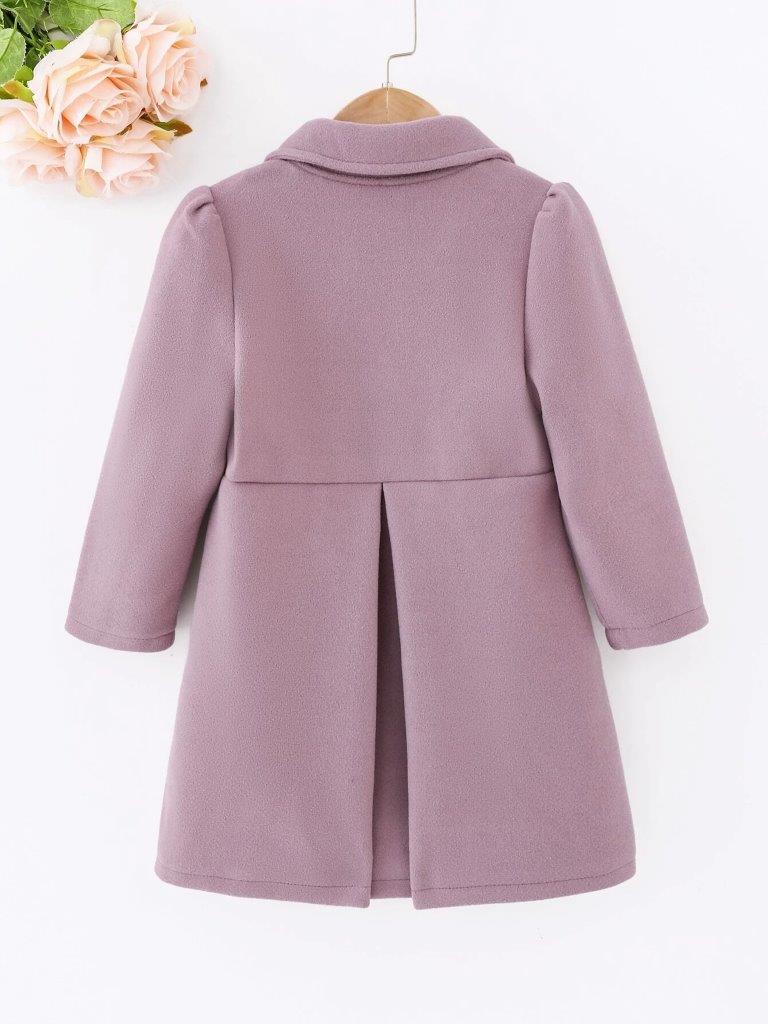 Toddler Girls Double Breasted Coat