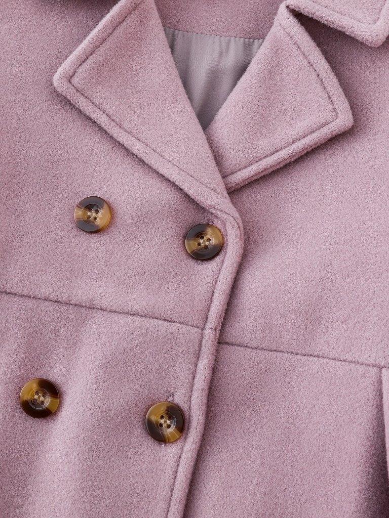 Toddler Girls Double Breasted Coat