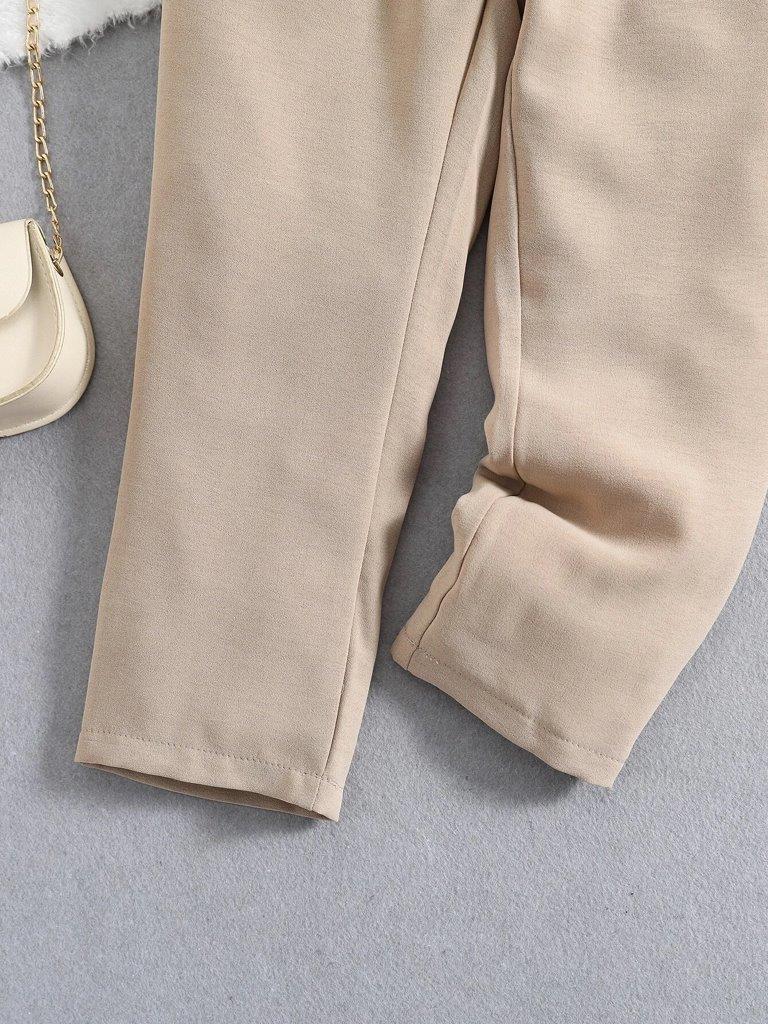 Toddler Girls Waist Bow Pants