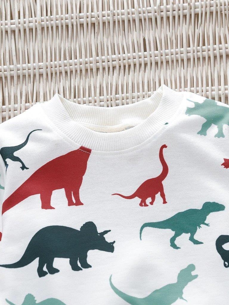 Toddler Boys Dinosaur 2 Piece Set