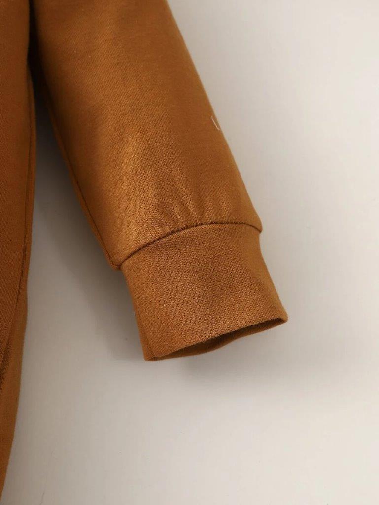 Baby Little Brother 2 Piece Set Brown