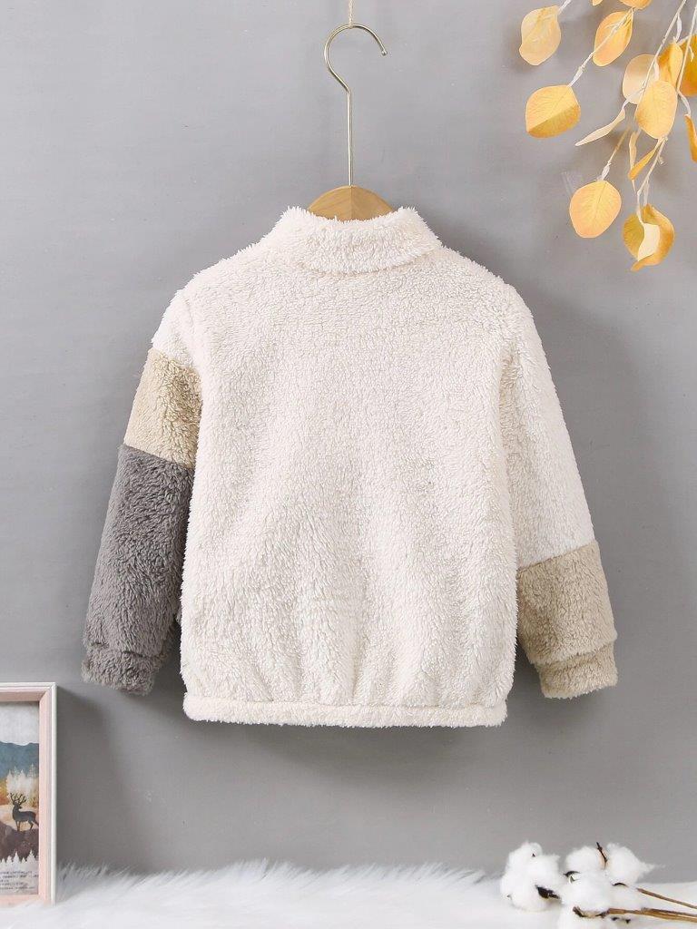 Toddler Boys Flannel Coat Without Tee
