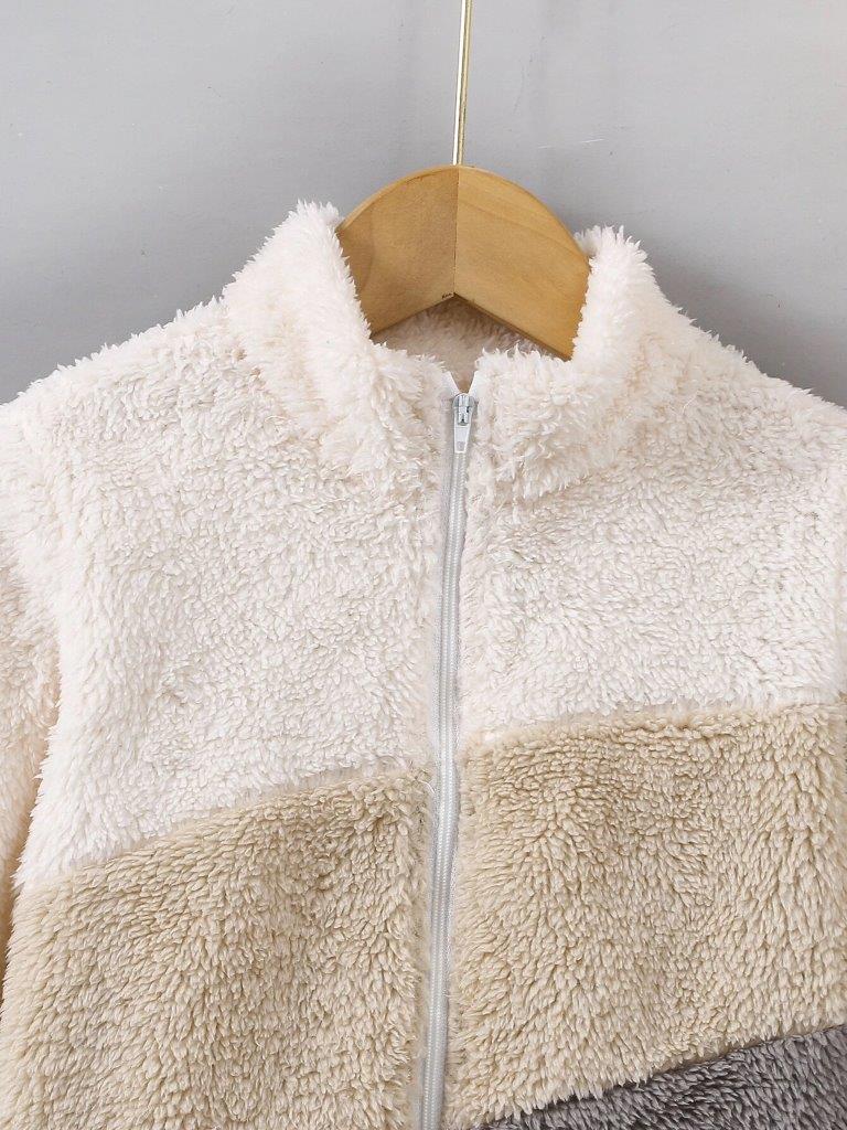 Toddler Boys Flannel Coat Without Tee