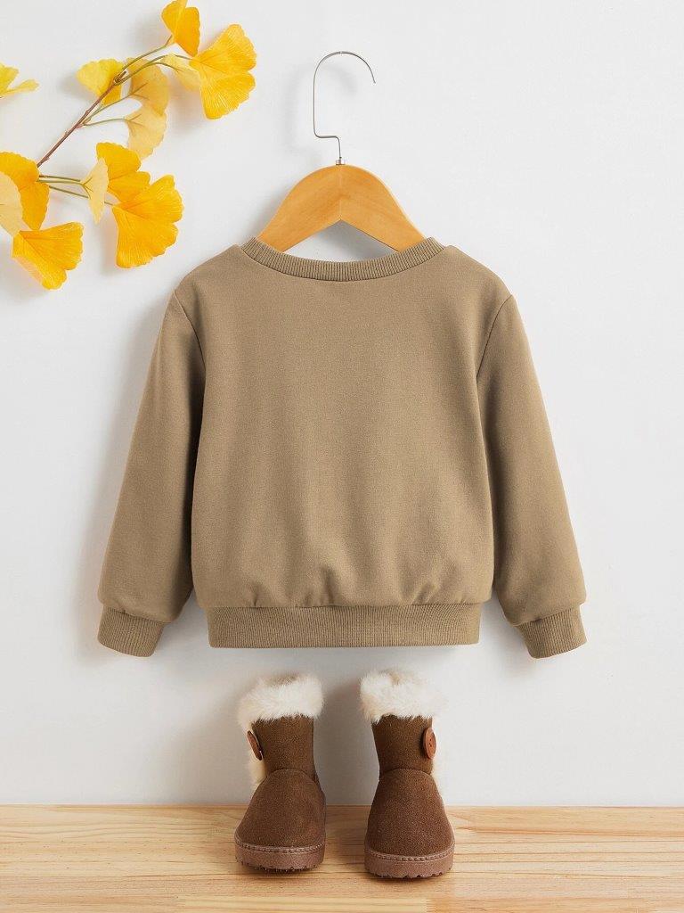 Baby Slogan Sweatshirt