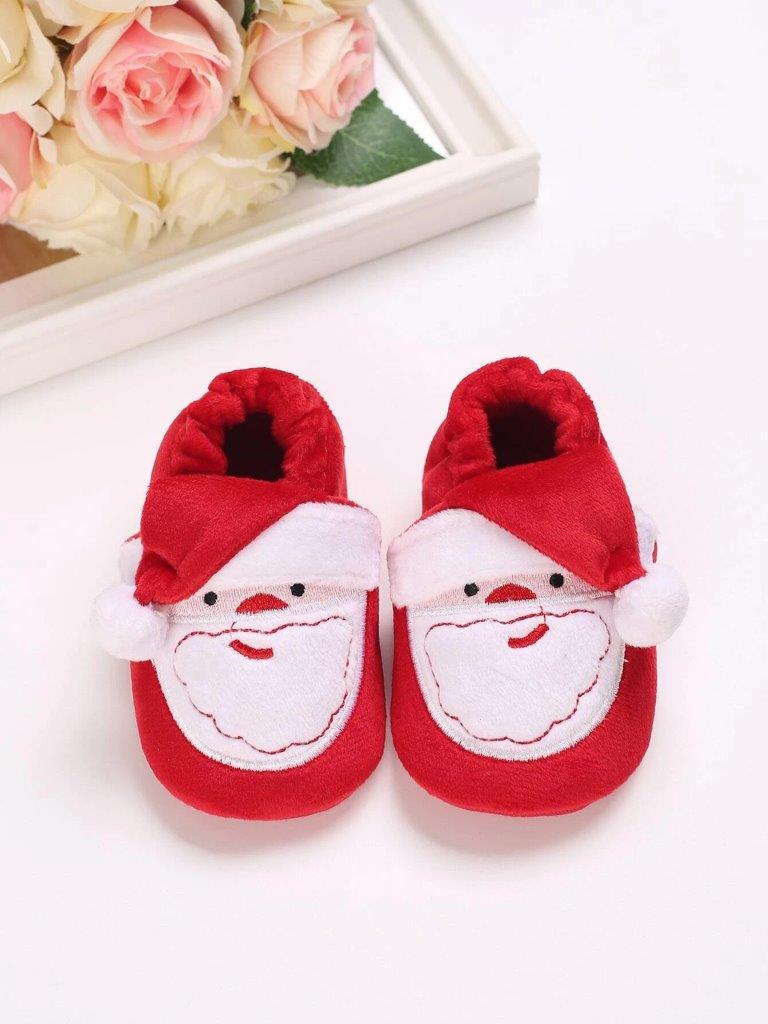 Baby Santa Claus Flats