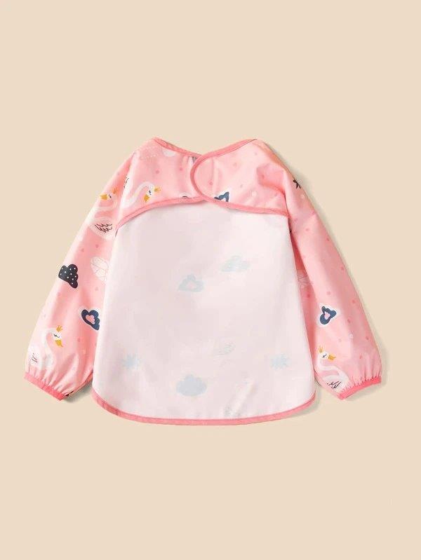 Baby Cartoon Swan Bib