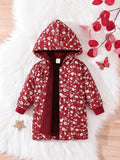 Baby Floral Print Coat