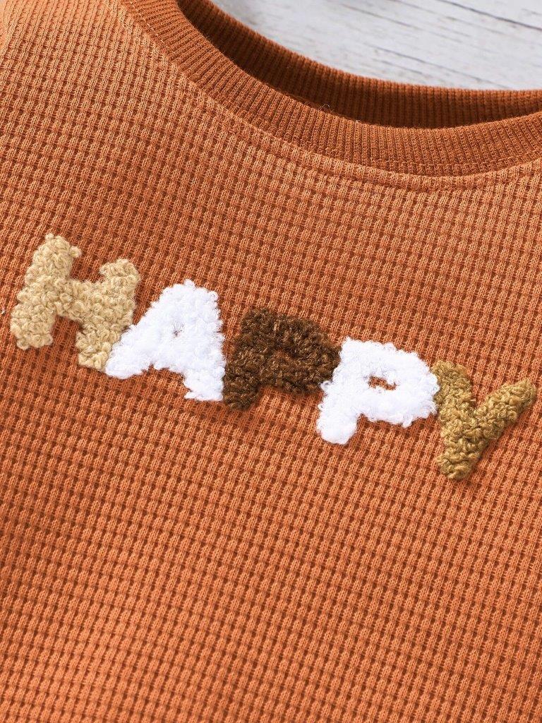 Baby Happy Letter 2 Piece Set