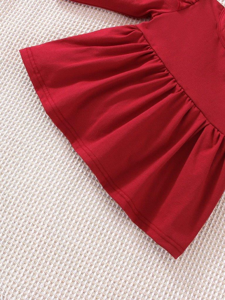 Baby Ruffle Tee And Pants Set