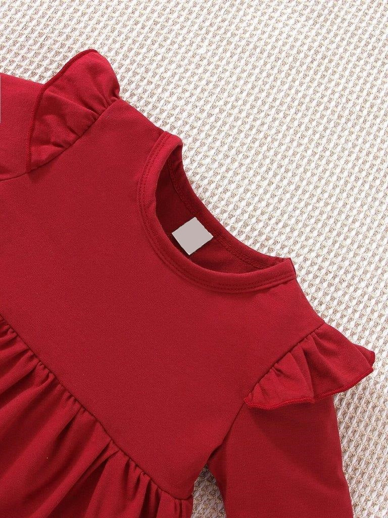 Baby Ruffle Tee And Pants Set