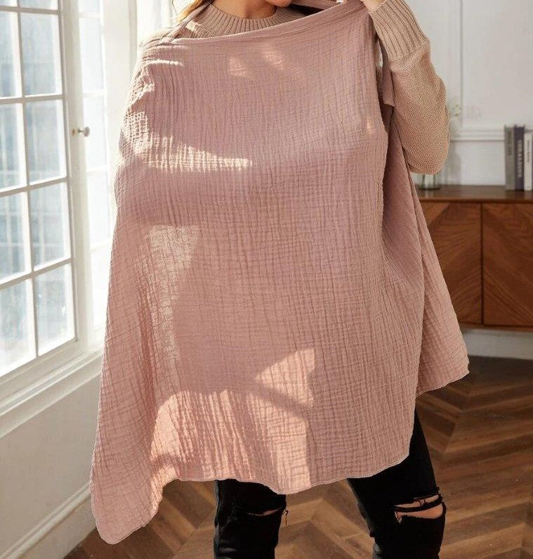 Baby Dusty Pink Nursing Cover