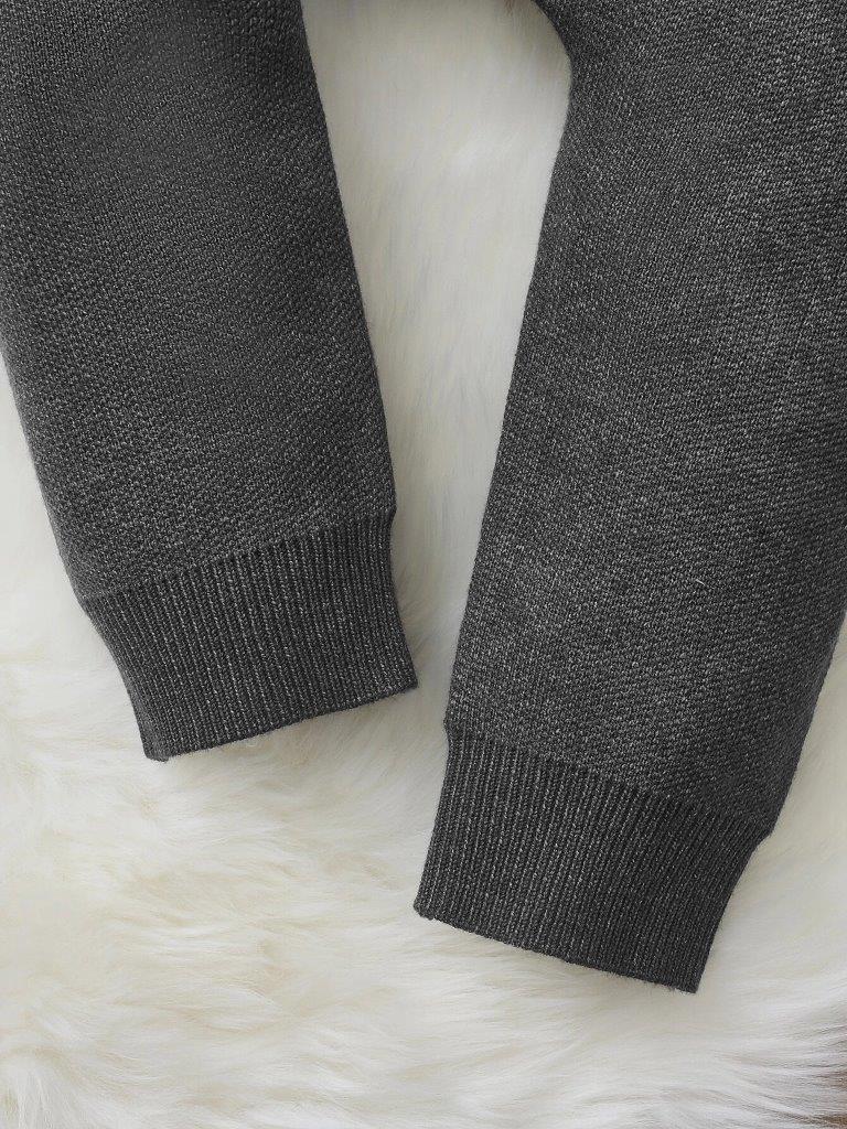 Baby Patterned Knit Jumpsuit