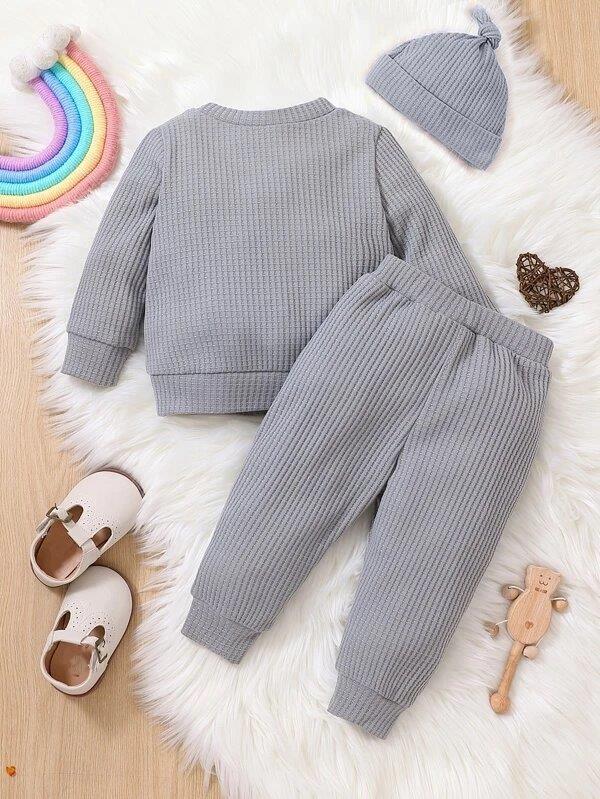 Baby Rainbow 2 Piece Set Grey