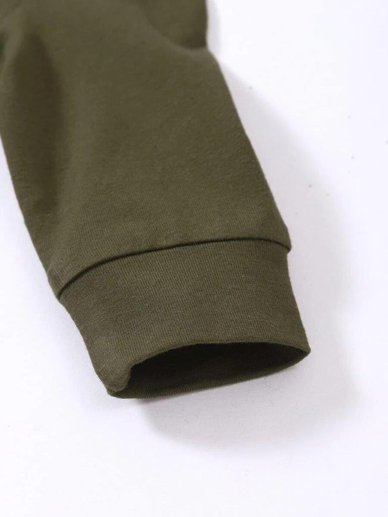Baby Little Brother 2 Piece Set Army Green