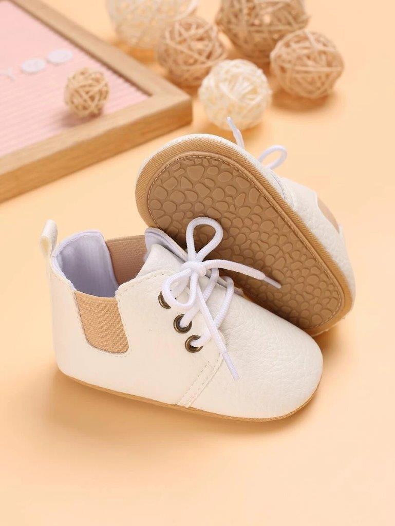 Baby Ankle Leather Shoes