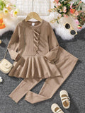 Toddler Girls Ruffle 2 Piece Set