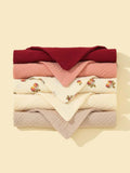 100% Cotton Stylish Bandana Bibs 5 Piece Mix 1
