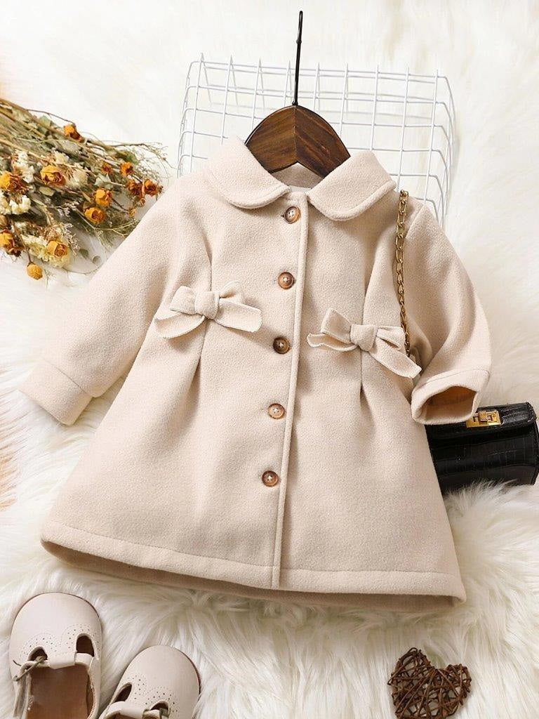 Baby Double Bow Coat