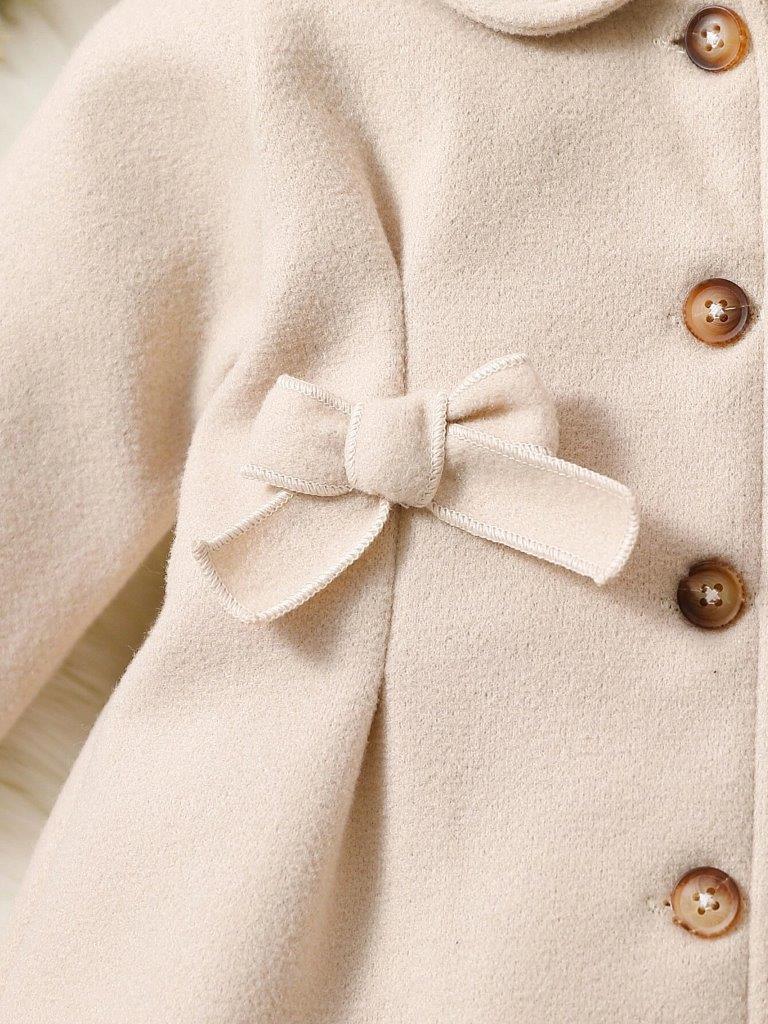 Baby Double Bow Coat