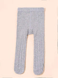 Baby Solid Light Grey Tights