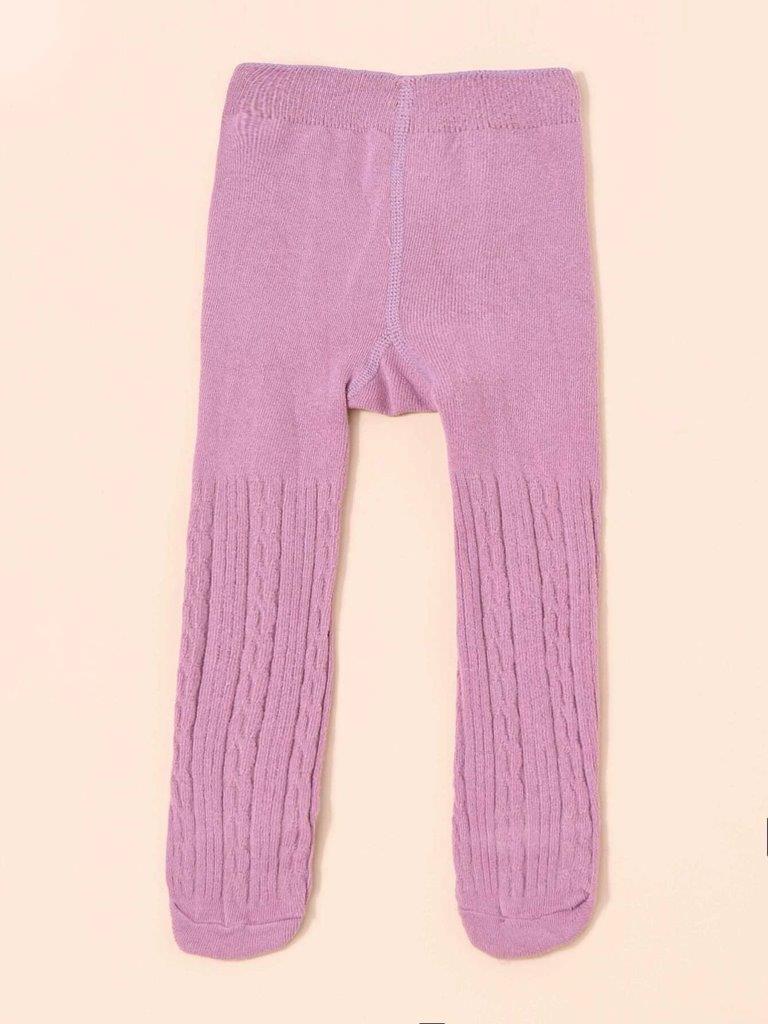 Baby Solid Dusty Pink Tights