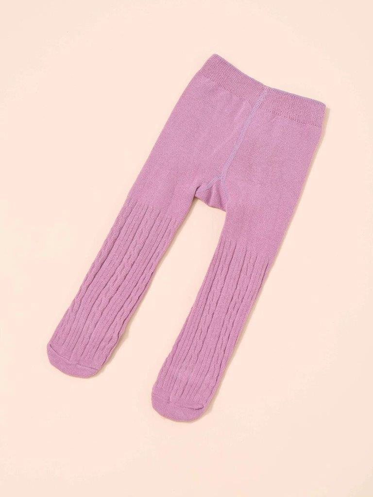 Baby Solid Dusty Pink Tights