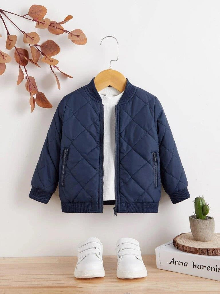 Baby Zip Up Bomber Jacket