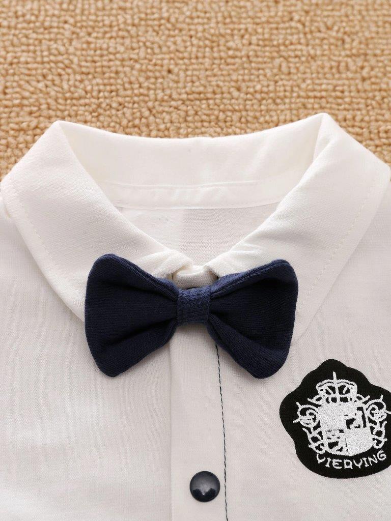 Baby Bow Tie Romper