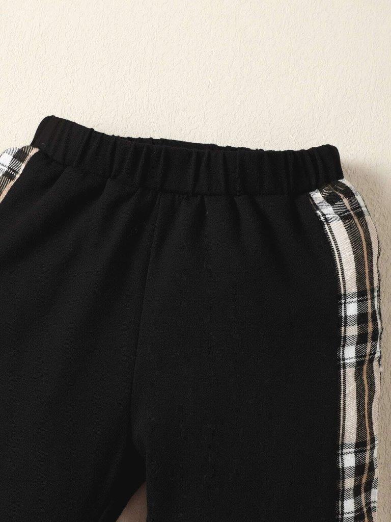 Baby Plaid Polo Shirt and Pants