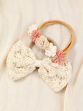 Baby 2 Piece Flower Headband Set 6