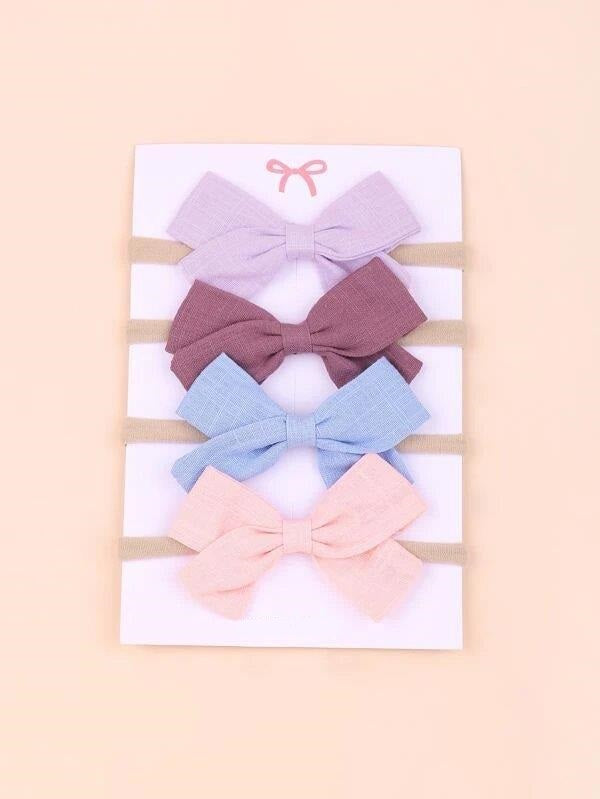 Baby 4 Piece Headband Set