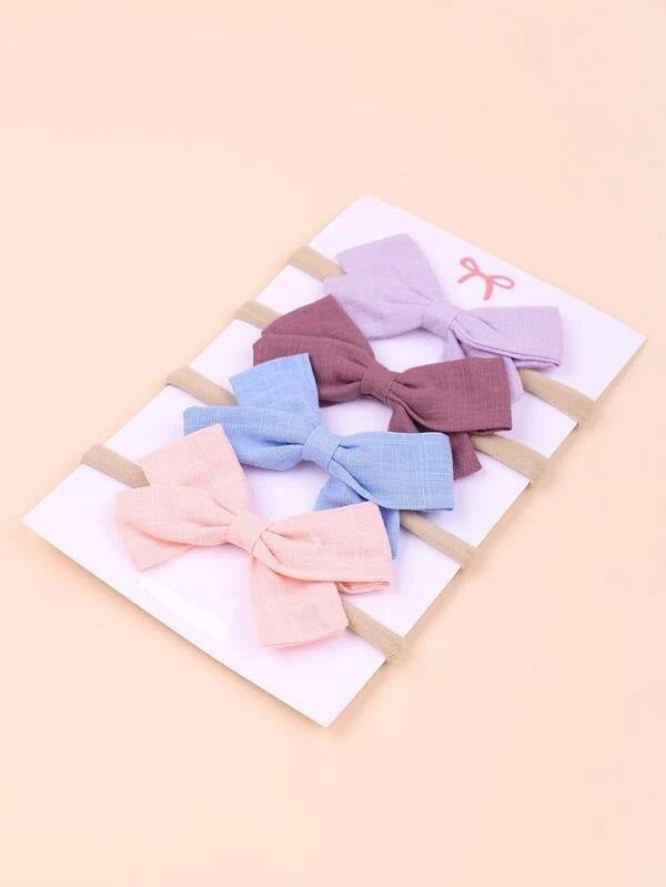 Baby 4 Piece Headband Set