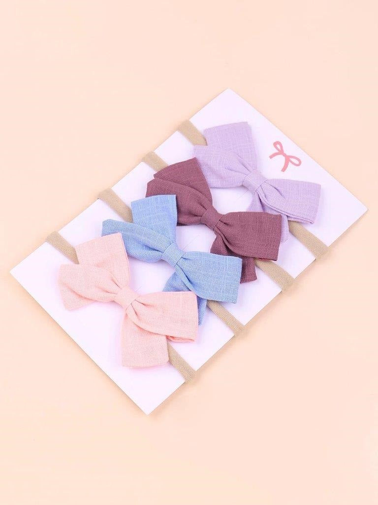 Baby 4 Piece Headband Set