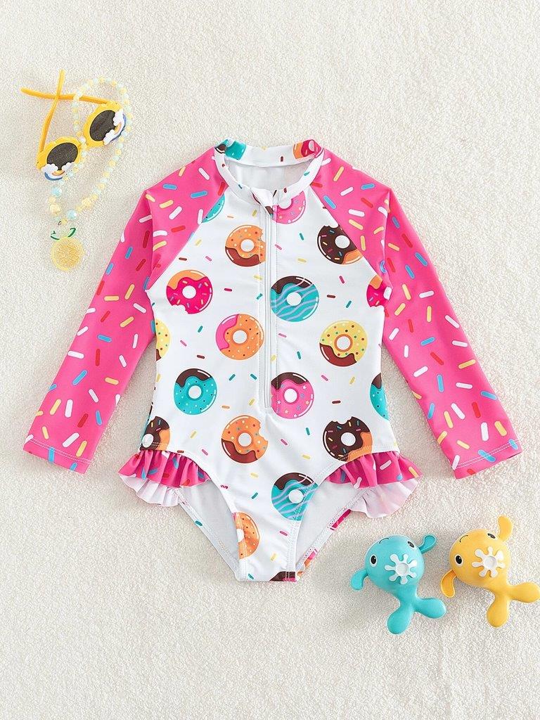 Toddler Girls Swimming Costume
