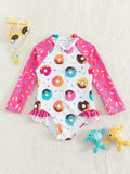Toddler Girls Swimming Costume