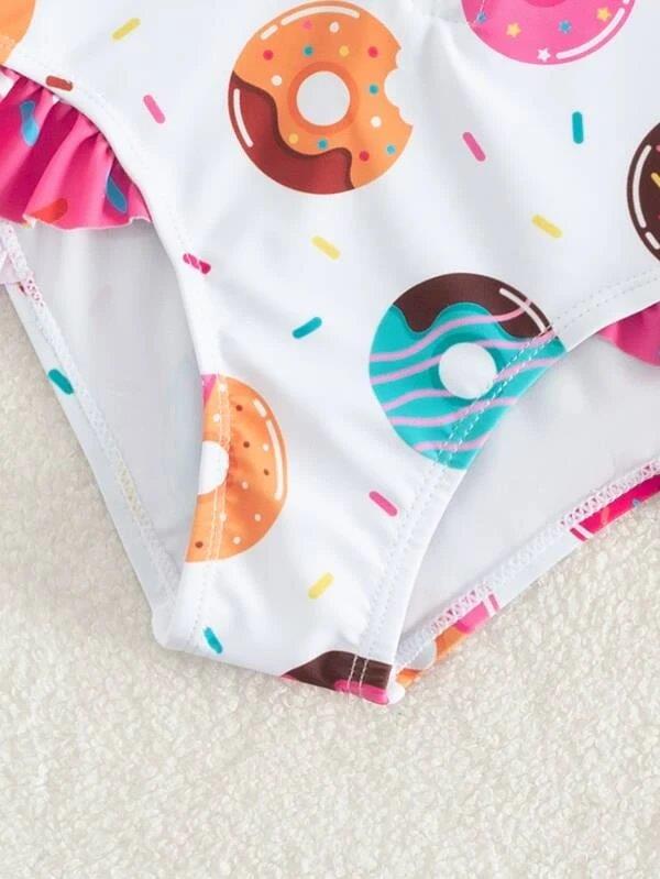 Toddler Girls Swimming Costume