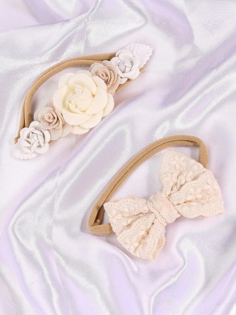 Baby 2 Piece Flower Headband Set 2