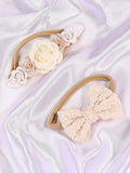 Baby 2 Piece Flower Headband Set 2