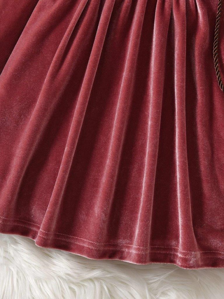 Baby Frilled Neck Dress
