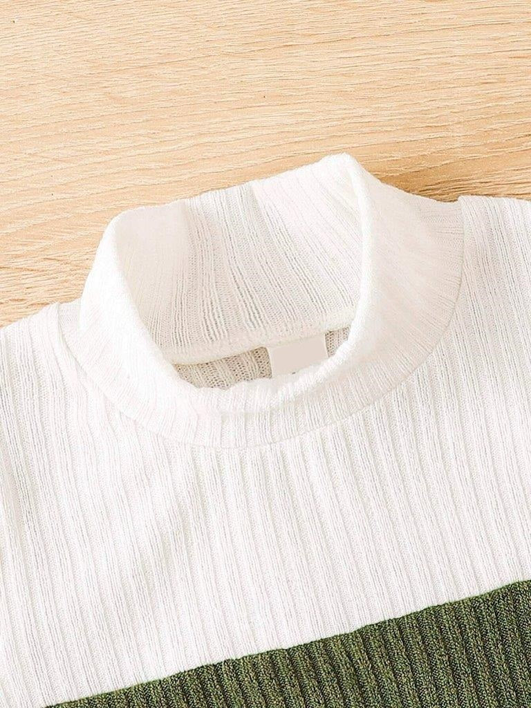 Toddler Boys Colour Block Turtle Tee