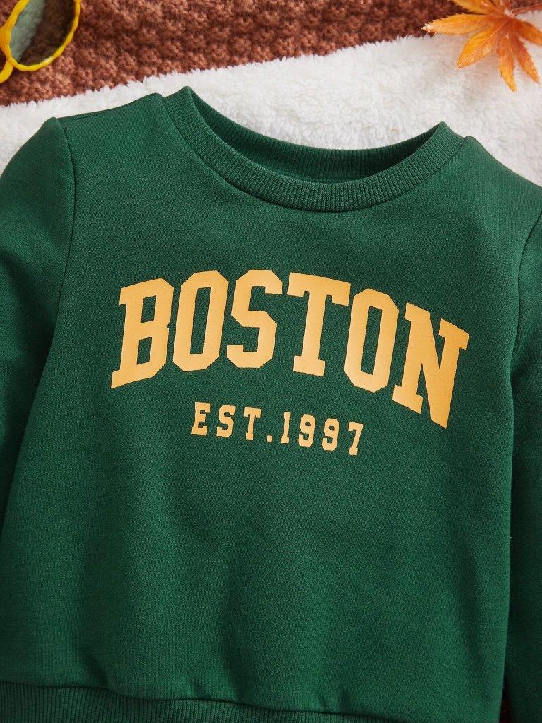 Baby Boston Graphic Sweatshirt