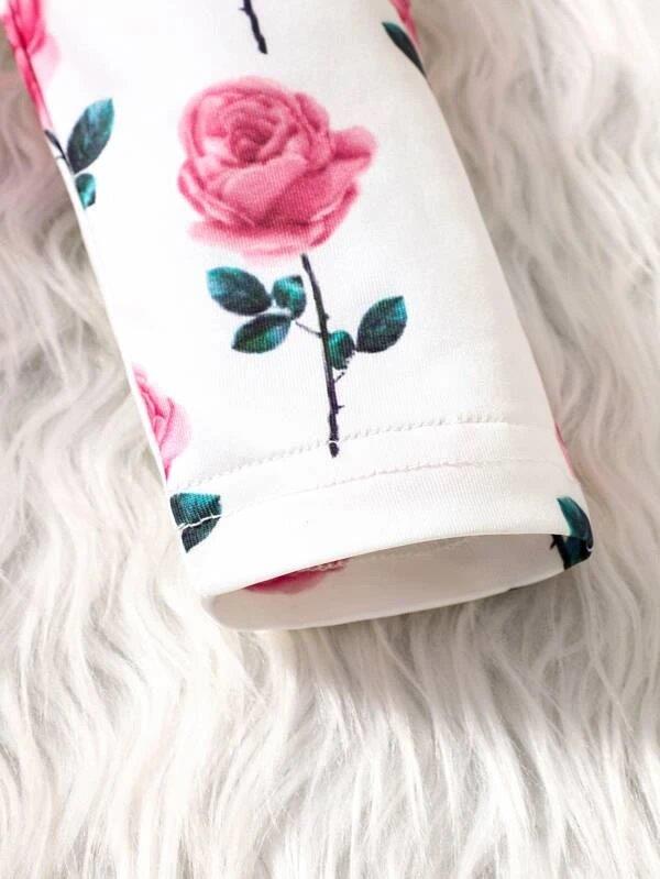 Baby Pink Flower Dress