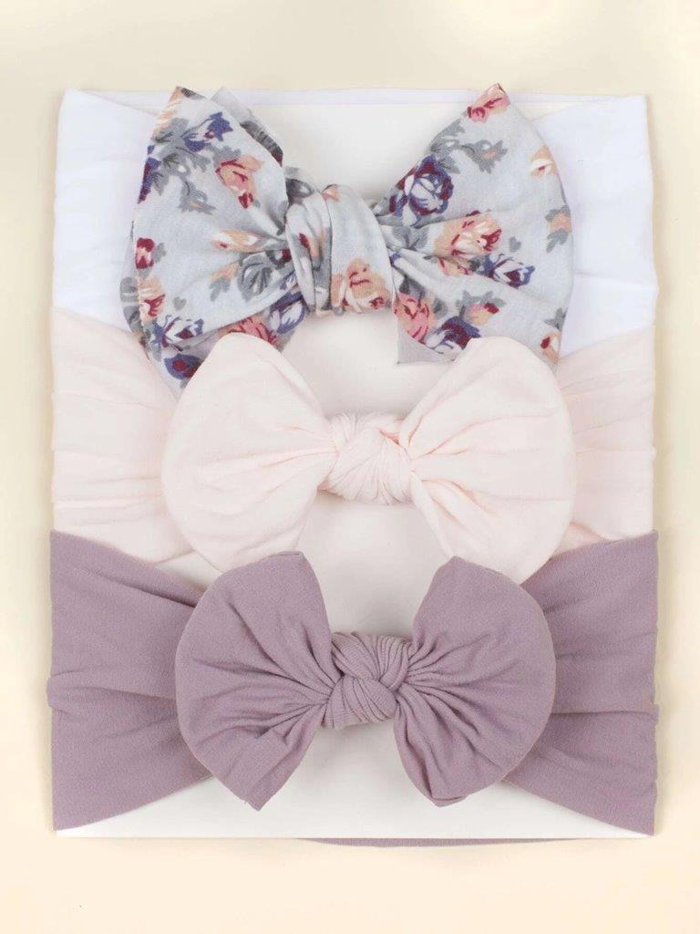 Baby 3 Piece Headband Set Mix 14