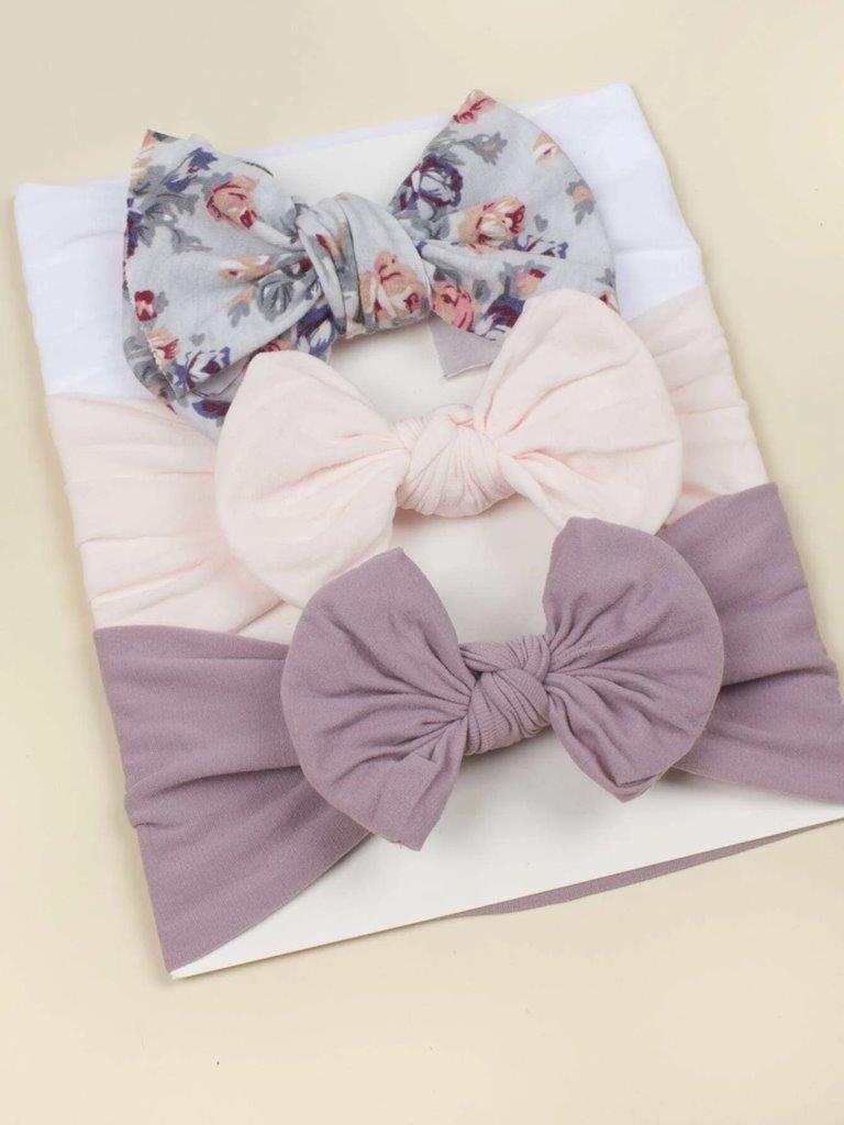 Baby 3 Piece Headband Set Mix 14