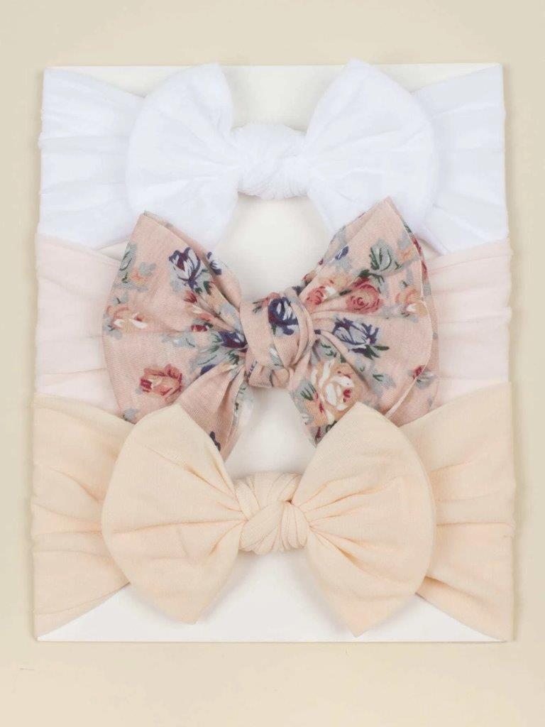 Baby 3 Piece Headband Set Mix 13