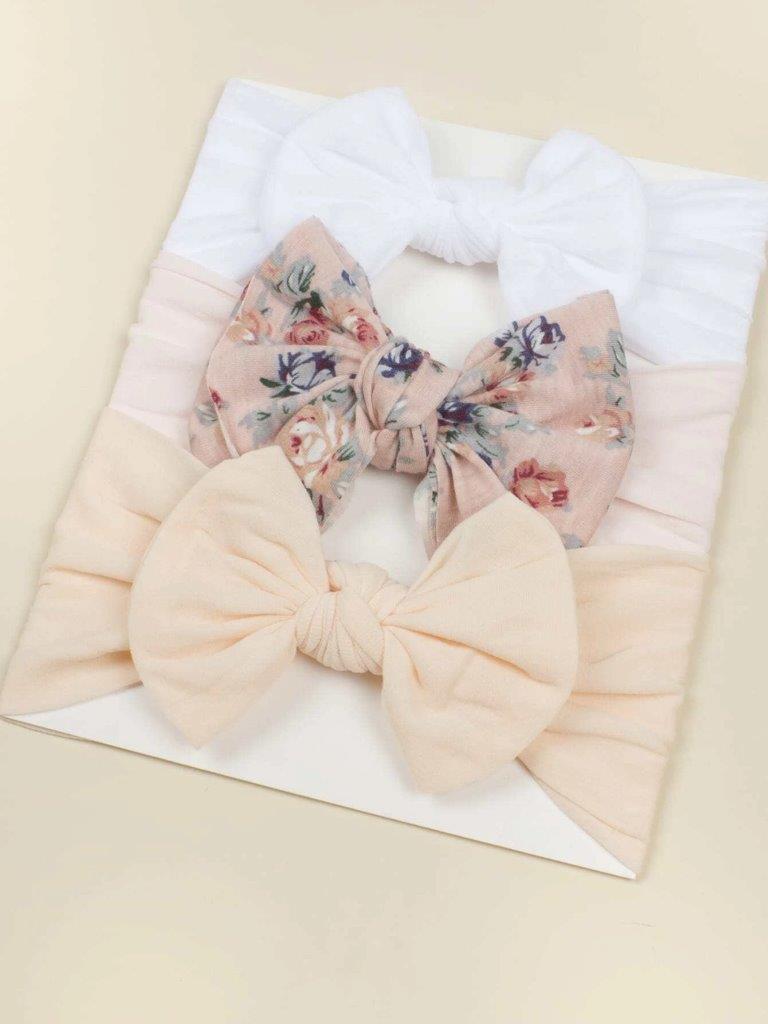Baby 3 Piece Headband Set Mix 13